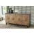 Robin Ridge 4-Door Accent Cabinet | Two-Tone Brown Sideboard