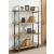 Forestmin Wood/Metal Bookcase