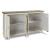 Roranville 4-Door Accent Cabinet | Antique White & Brown