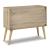 Orinfield 2-Door Accent Cabinet | Scandinavian White & Natural