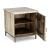 Laddford Reclaimed Wood Accent Cabinet | Whitewash Rustic Storage