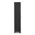 Lenston Vertical 2-Door, 1-Drawer Accent Cabinet | Black & Gray