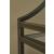 Bernonly Metal/Glass Bookcase