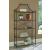 Bernonly Metal/Glass Bookcase