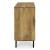 Cadewick Natural Wood 3-Door Accent Cabinet | Storage