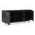 Fair Ridge 3-Door Accent Cabinet | Geometric Black Storage