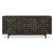Fair Ridge 3-Door Accent Cabinet | Geometric Black Storage