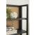 Abyard Wood/Rattan Bookcase