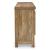 Dresor 4-Door Natural Wood Accent Cabinet | Storage Sideboard
