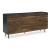 Darrey 3-Door Wood Accent Cabinet | Natural Brown Storage