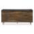 Darrey 3-Door Wood Accent Cabinet | Natural Brown Storage