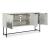 Freyton 3-Door Wood Accent Cabinet | Two-Toned Storage