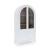 Dagandale Arched Accent Cabinet | White & Natural Display