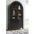 Dagandale Arched Wood Accent Cabinet | 2-Door Display