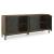 Dorannby 4-Door Wood Accent Cabinet | Two-Toned Storage