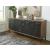 Dorannby 4-Door Wood Accent Cabinet | Two-Toned Storage