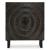 Fosterman 2-Door Wood Accent Cabinet | Distressed Black