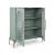 Adwen Light Green Wood Accent Cabinet | Cottage Style