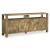 Hudwick 4-Door Wood Accent Cabinet | Natural Brown Storage