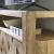 Hudwick 4-Door Wood Accent Cabinet | Natural Brown Storage