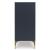 Loirwick 2-Door Accent Cabinet | Dark Blue Statement Storage