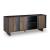 Welby 3-Door Accent Cabinet | Live Edge Acacia Wood Sideboard