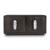 Elliston 4-Door Wood Accent Cabinet | Espresso Brown Storage