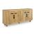 Niam 4-Door Wood Accent Cabinet | Light Antique Beige