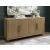 Niam 4-Door Wood Accent Cabinet | Light Antique Beige
