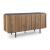 Quintavious 4-Door Accent Cabinet | Brown & Charcoal Storage
