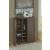 Landermont Wood Bar Cabinet - Solid Mango Wood & Wine Storage