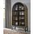 Gwenwich 2-Door Accent Cabinet | Black & Natural Wood Storage