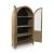 Dagandale Arched Accent Cabinet | Two-Toned Wood Display