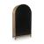 Dagandale Arched Accent Cabinet | Two-Toned Wood Display