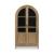 Dagandale Arched Accent Cabinet | Two-Toned Wood Display