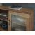 Adway Wood Accent Cabinet | Glass Door Storage