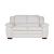 Prudenza Leather Loveseat