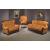 A52 Half Leather Living Room Set