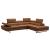 A761 Italian Leather Sectional