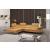 A761 Italian Leather Sectional, Left Hand Facing