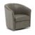 Veronica Fabric/Leather Swivel Chair