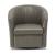 Veronica Fabric/Leather Swivel Chair