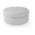 Gaia Round Ottoman With Castors