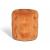 Gaia Fabric/Leather Small Round Tufted Ottoman