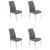 Abigail Curved Back PU Side Chair