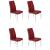 Abigail Curved Back PU Side Chair