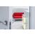 ORGANIC L-Shaped Medium Reception Desk w/Left Side RGB Light Panel