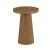 Hidden Treasures  Round Wood Pod Accent Table