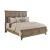 Carmine Asher Wood Panel Bed, Queen Size