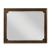 Commonwealth Dennison Rectangular Glass/Wood Mirror
